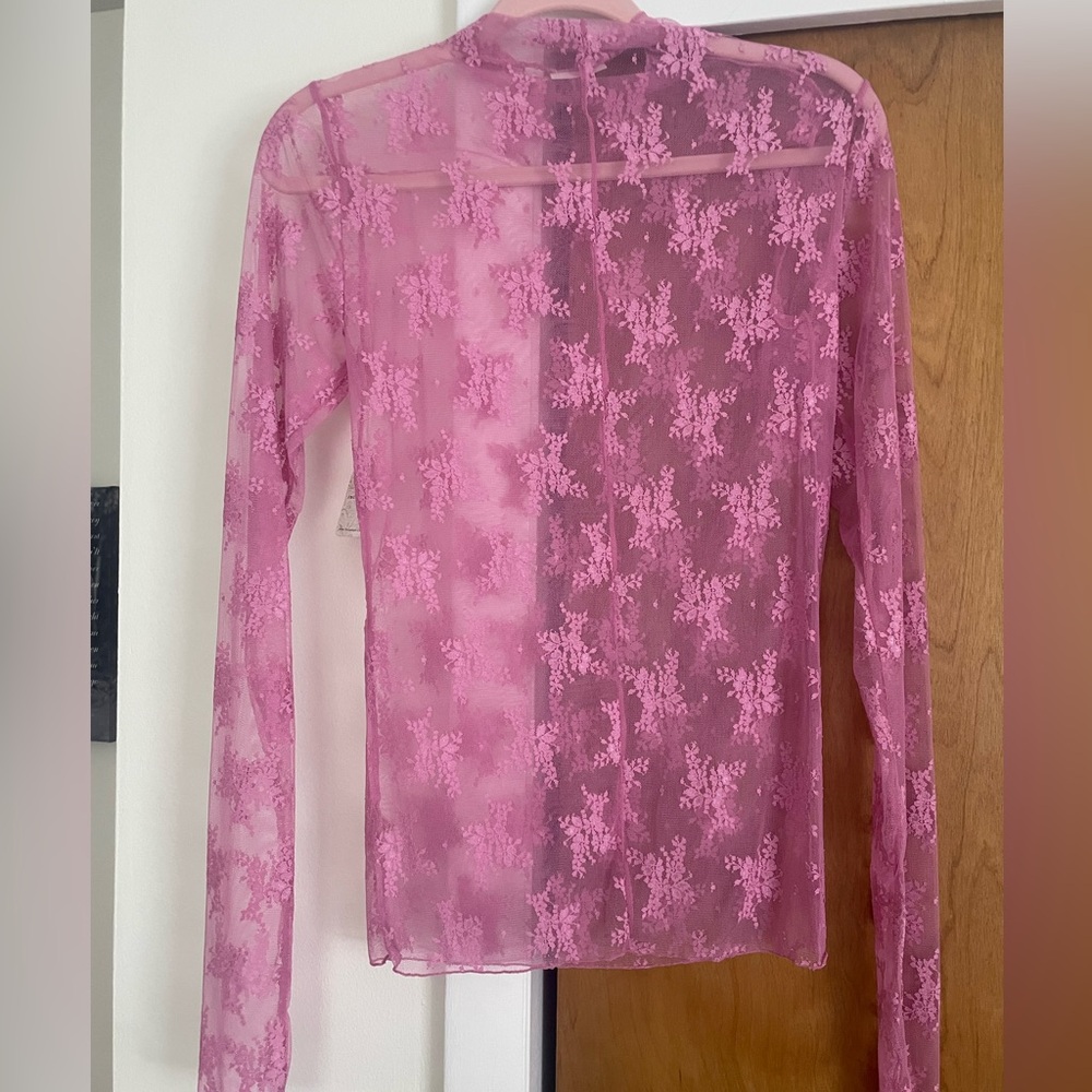 Free People Lady Lux Layering Top, Sugar Rush, Large